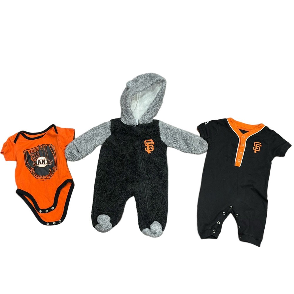 San Francisco Giants baby outfits